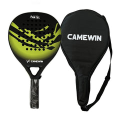 Camewin Carbon Fiber Padel Racket – Soft EVA Face & Paddle Bag