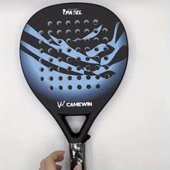 Camewin Carbon Fiber Padel Racket – Soft EVA Face & Paddle Bag