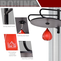 Wall-Mounted Adjustable Speedball Platform – Boxing Training Set