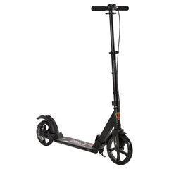 HOMCOM Folding Kick Scooter – Dual Brake, Dual Suspension & Adjustable Handlebar
