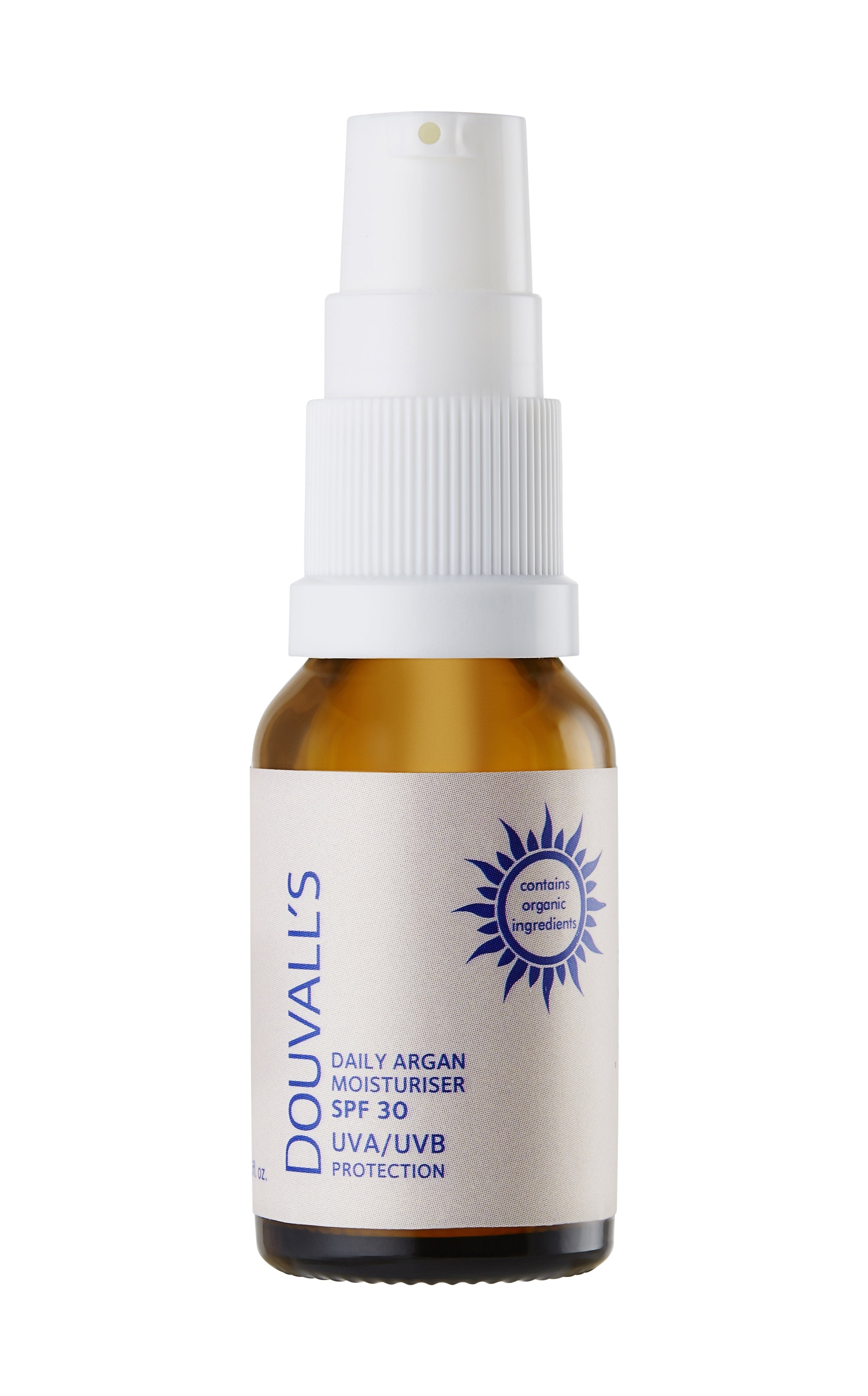 Argan Daily Moisturiser SPF30 15ml – Travel Size Mineral Sunscreen