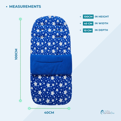 Fleece Pushchair Footmuff – Universal Cosy Toes, Four Prints