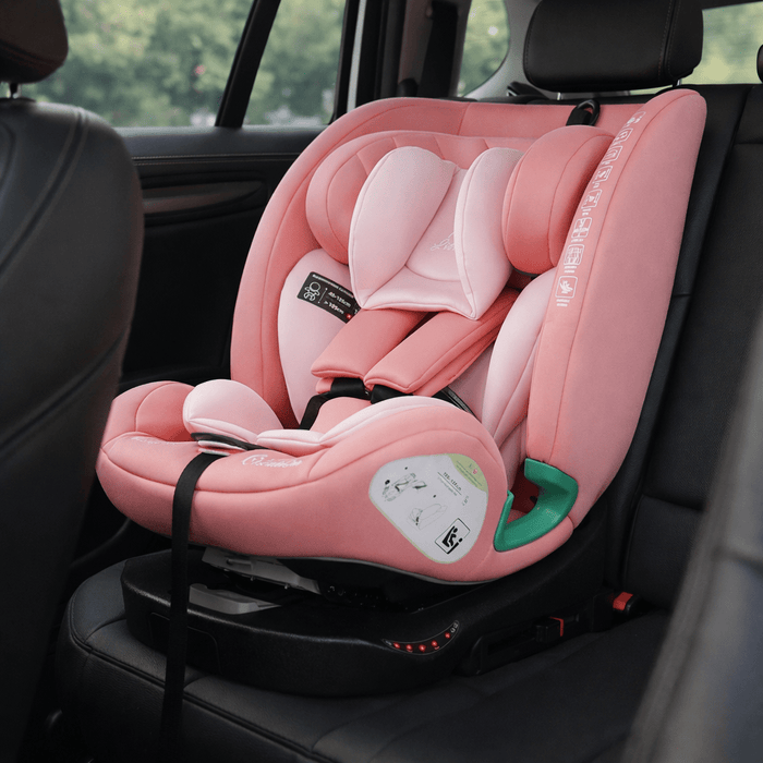 AllStage 360 i-Size Car Seat, Blush Rose, Birth to 12 Years, ISOFIX, image 2