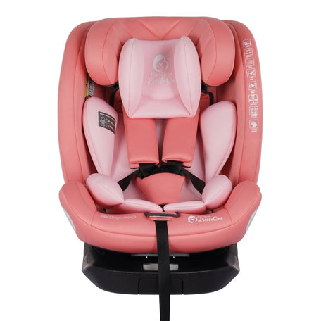 AllStage 360 i-Size Car Seat – Blush Rose, Birth to 12 Years, ISOFIX