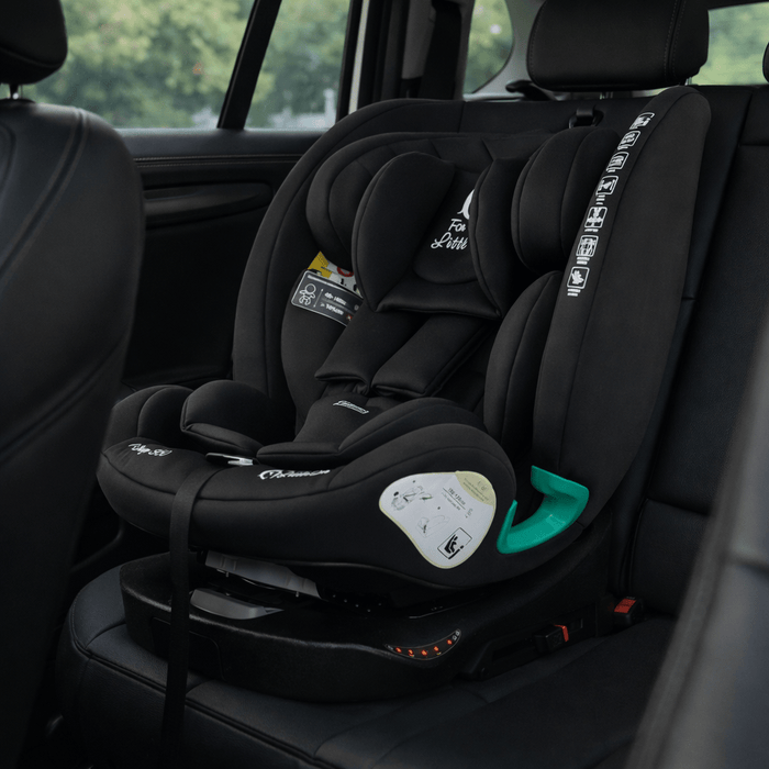 AllStage 360 i-Size Car Seat, Midnight Black, Birth to 12 Years, ISOFIX, image 2