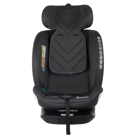 AllStage 360 i-Size Car Seat, Slate Mist, Birth to 12 Years, ISOFIX, image 23