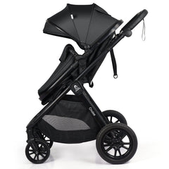 Cruise 3-in-1 Travel System with ISOFIX Base – Eclipse Black, Birth to 4 Years