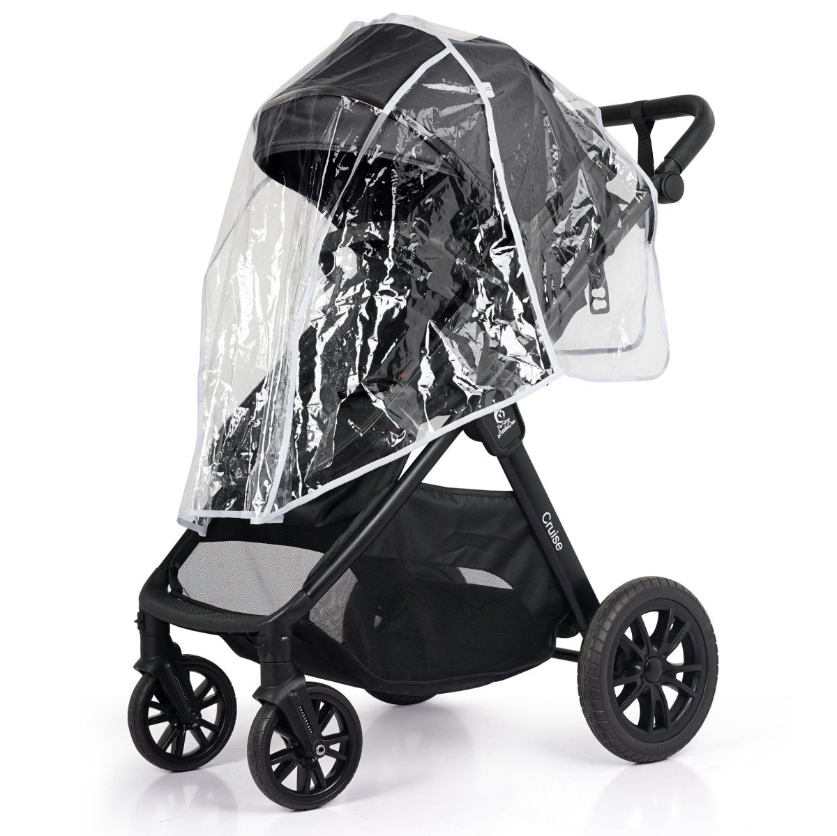 Cruise 3-in-1 Travel System with Car Seat – Eclipse Black, Birth to 4 Years