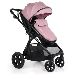 Cruise 3-in-1 Travel System with ISOFIX Base – Blush Rose, Birth to 4 Years