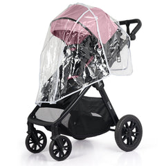 Cruise 3-in-1 Travel System with ISOFIX Base – Blush Rose, Birth to 4 Years