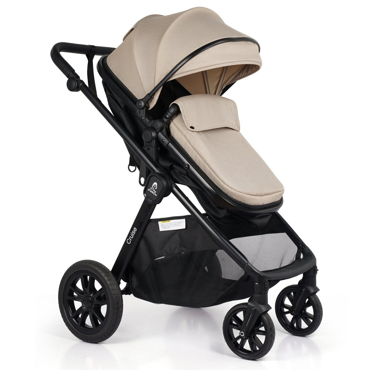 Cruise 3-in-1 Travel System with Car Seat – Dune Beige, Birth to 4 Years
