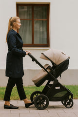 Cruise 3-in-1 Travel System with ISOFIX Base – Dune Beige, Birth to 4 Years
