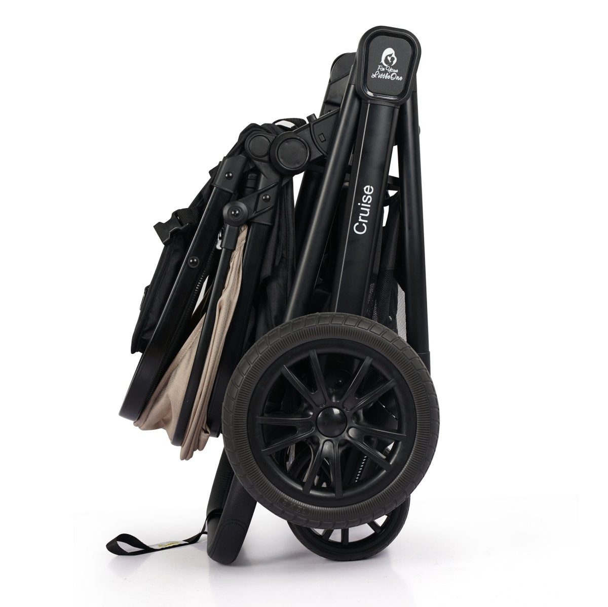 Cruise 3-in-1 Travel System with ISOFIX Base – Dune Beige, Birth to 4 Years