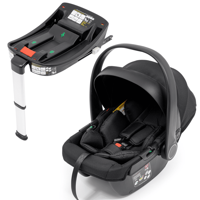 Lite i-Size Infant Car Seat & ISOFIX Base, Black, Birth to 12 Months