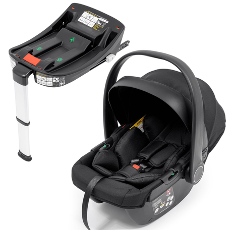 Lite i-Size Infant Car Seat & ISOFIX Base – Black, Birth to 12 Months