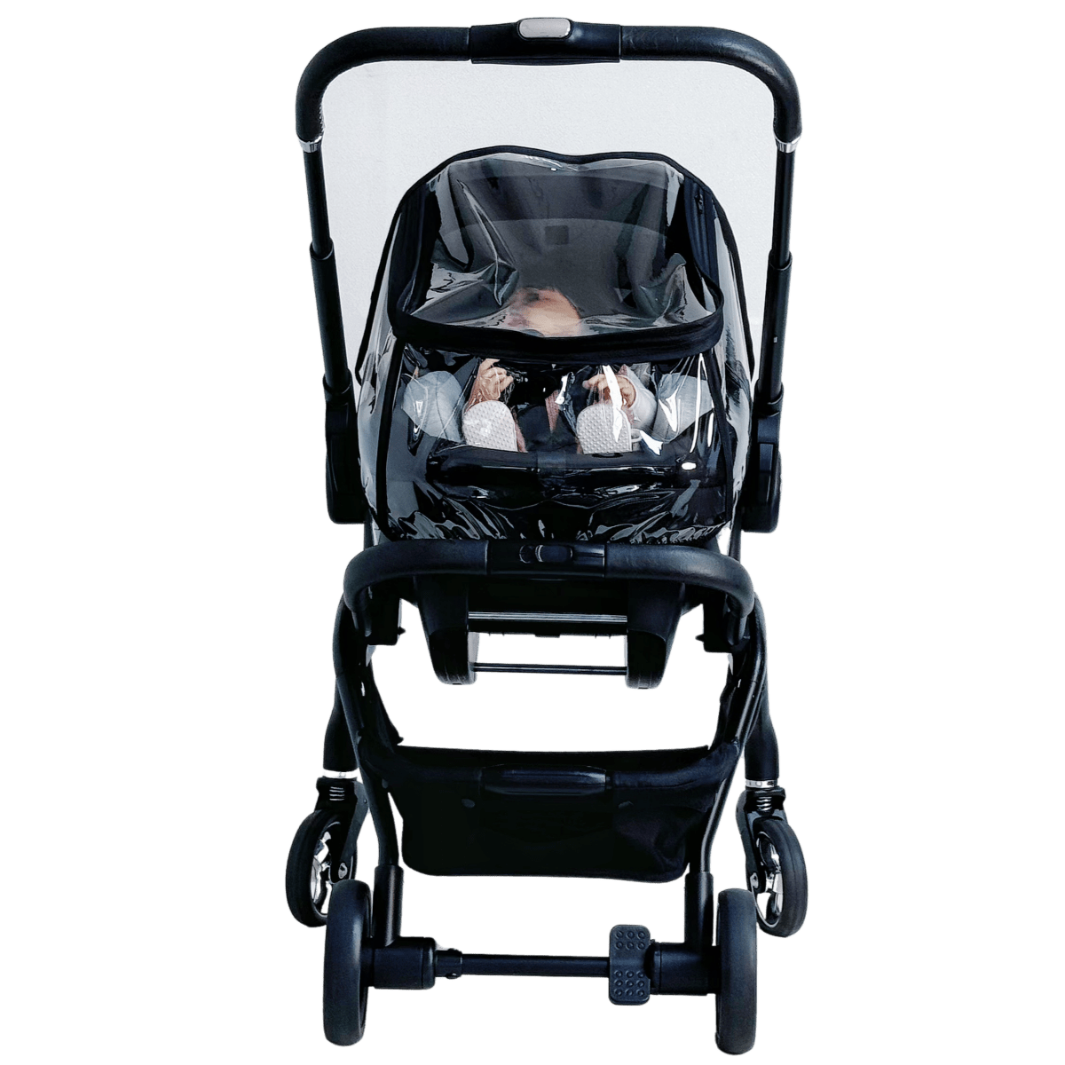 Qubi Car Seat Raincover – Clear Ventilated Rain Shield