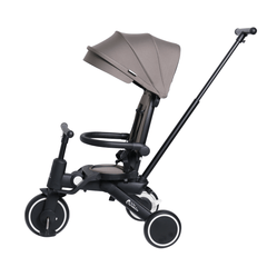 Xplor 6-in-1 Foldable Trike – Grey Olive, 10 Months to 4 Years