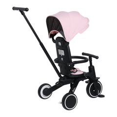 Xplor 6-in-1 Foldable Trike – Pastel Pink, 10 Months to 4 Years