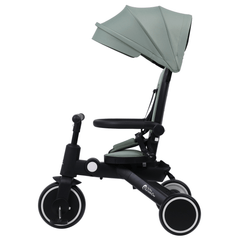 Xplor Plus 6-in-1 Foldable Trike – Green, 10 Months to 4 Years