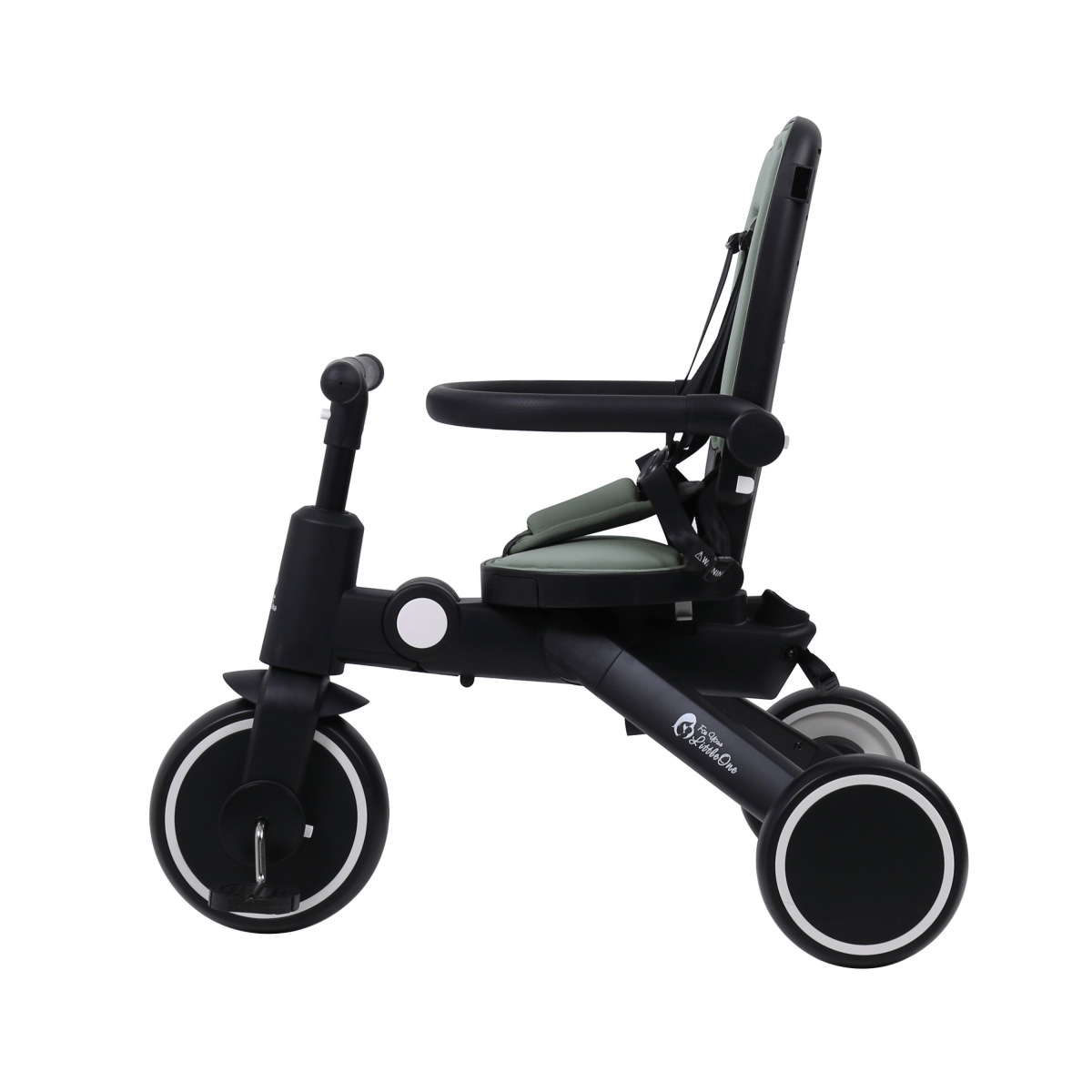 Xplor Plus 6-in-1 Foldable Trike – Green, 10 Months to 4 Years