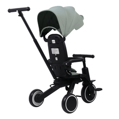 Xplor Plus 6-in-1 Foldable Trike – Green, 10 Months to 4 Years