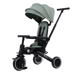 Xplor Ultimate 6-in-1 Foldable Trike – Green, 10 Months to 4 Years