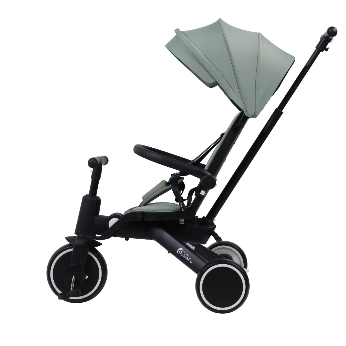 Xplor Ultimate 6-in-1 Foldable Trike – Green, 10 Months to 4 Years