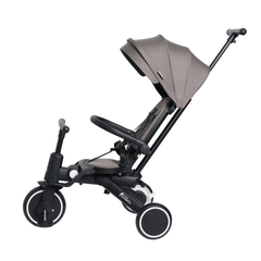 Xplor Ultimate 6-in-1 Foldable Trike – Grey Olive, 10 Months to 4 Years