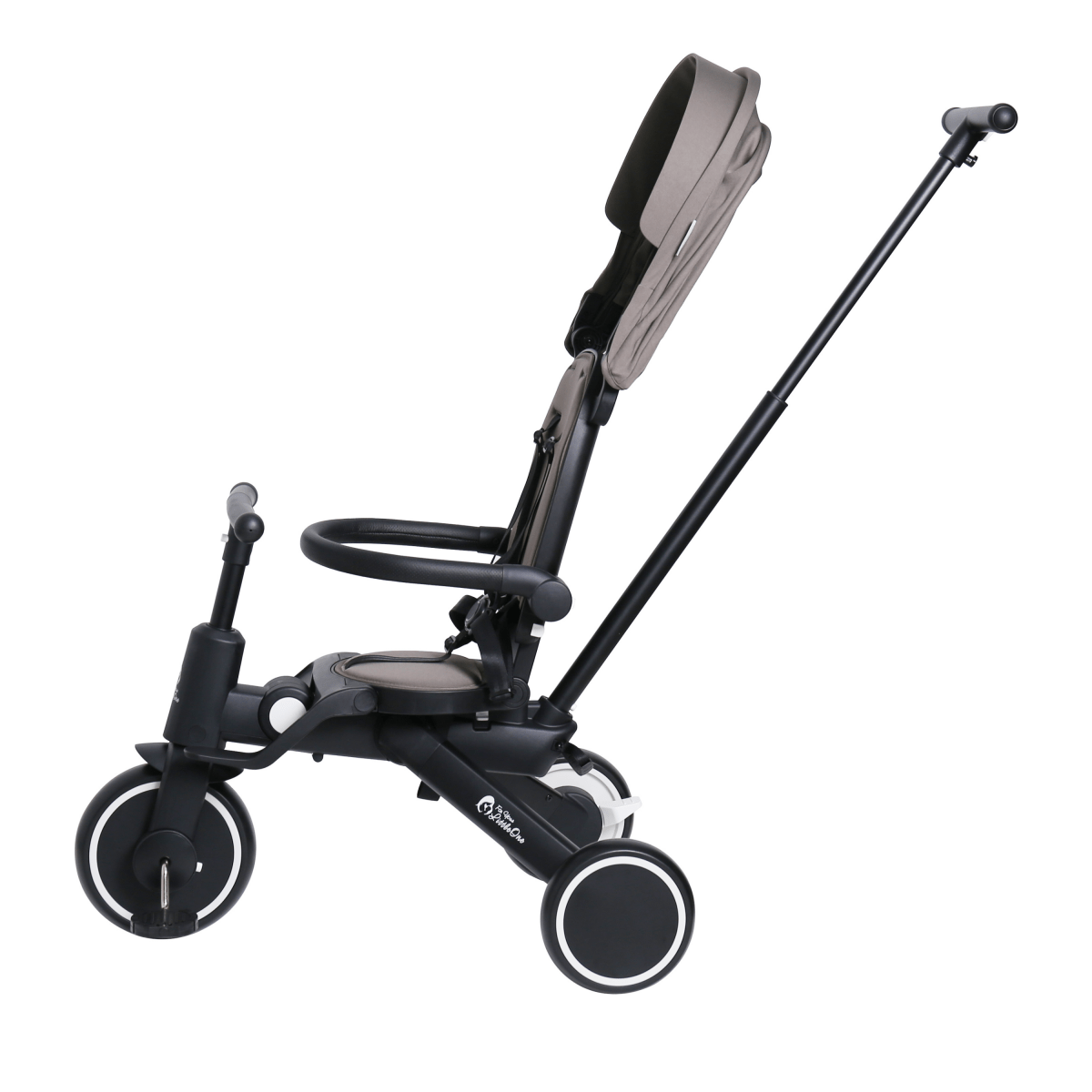 Xplor Ultimate 6-in-1 Foldable Trike – Grey Olive, 10 Months to 4 Years