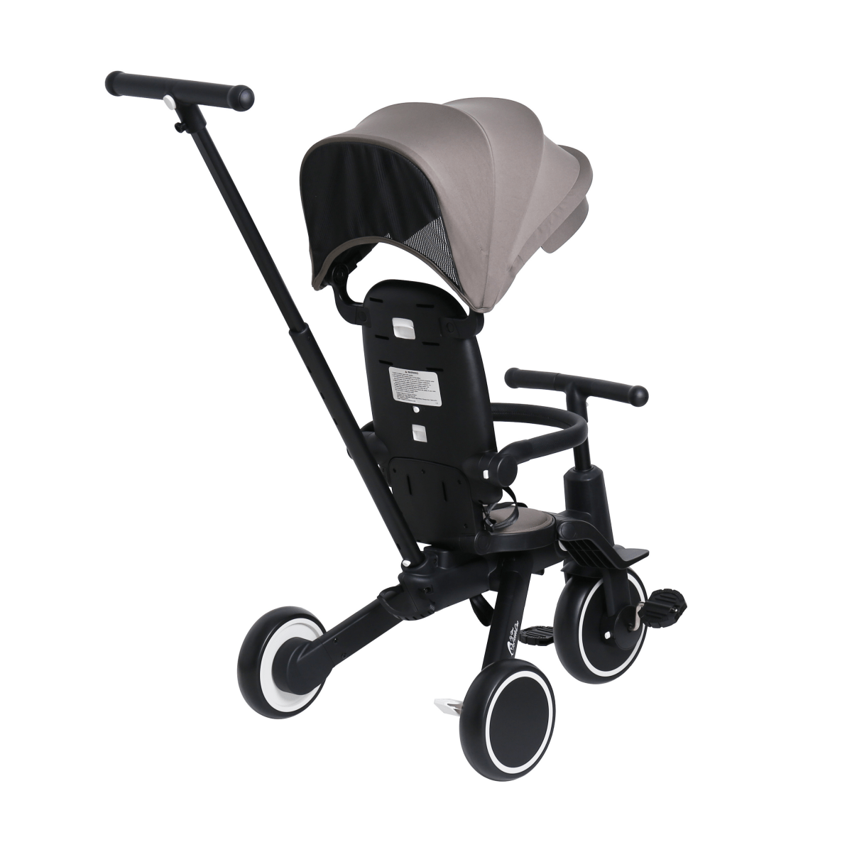 Xplor Ultimate 6-in-1 Foldable Trike – Grey Olive, 10 Months to 4 Years