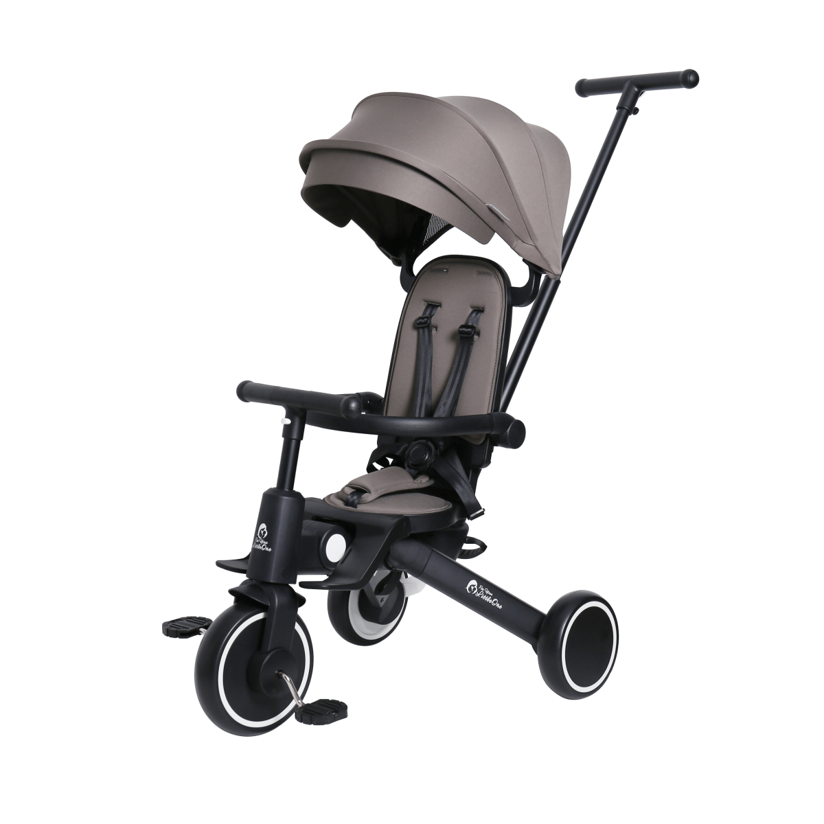 Xplor Ultimate 6-in-1 Foldable Trike – Grey Olive, 10 Months to 4 Years