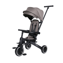 Xplor Ultimate 6-in-1 Foldable Trike – Grey Olive, 10 Months to 4 Years