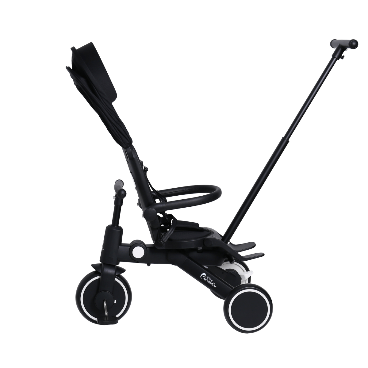 Xplor Ultimate 6-in-1 Foldable Trike – Jet Black, 10 Months to 4 Years