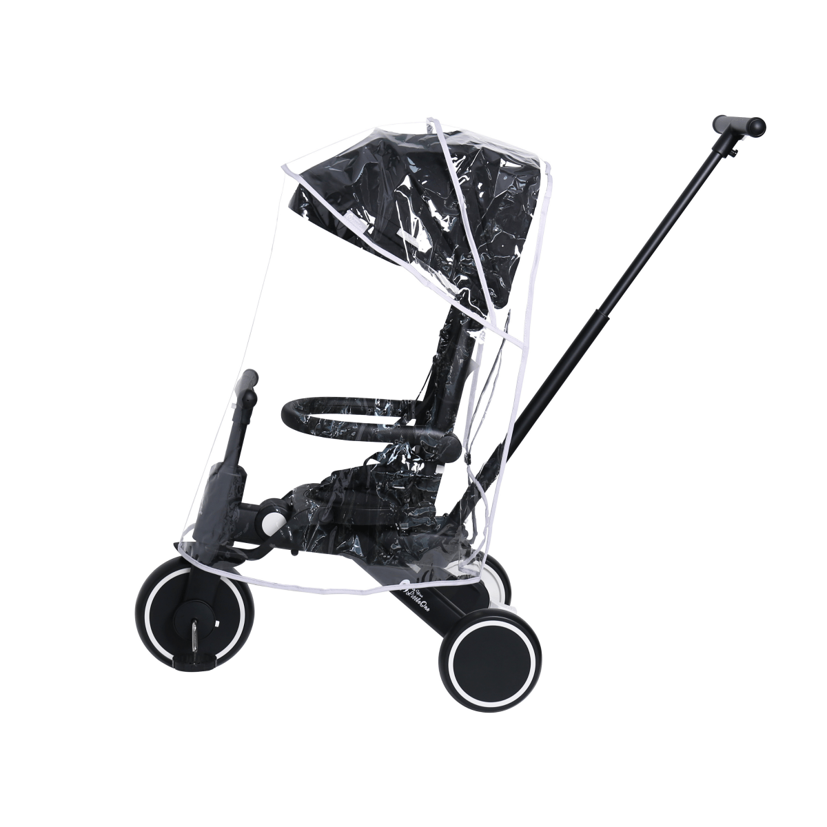 Xplor Ultimate 6-in-1 Foldable Trike – Jet Black, 10 Months to 4 Years