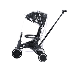 Xplor Ultimate 6-in-1 Foldable Trike – Jet Black, 10 Months to 4 Years