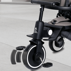 Xplor Ultimate 6-in-1 Foldable Trike – Jet Black, 10 Months to 4 Years