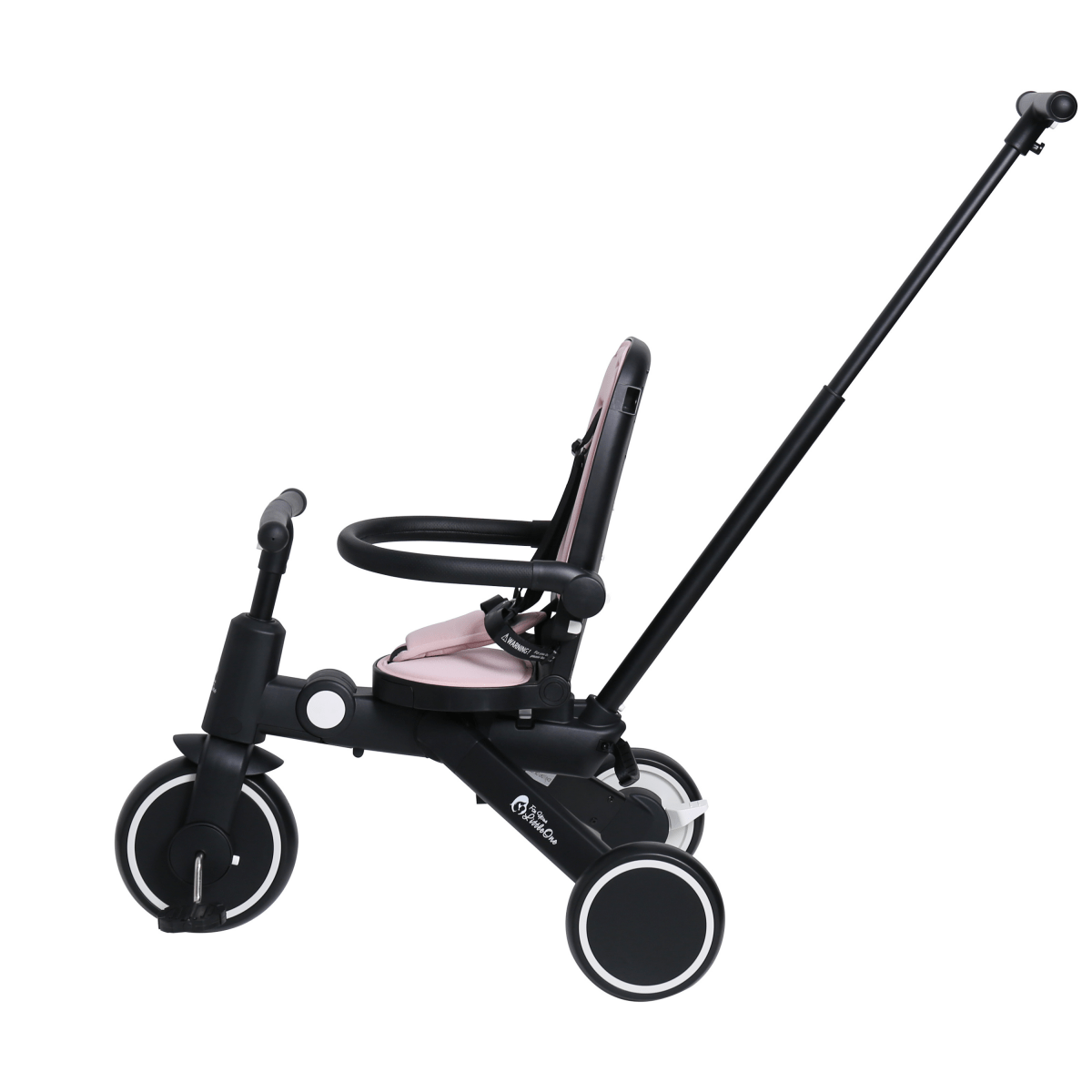 Xplor Ultimate 6-in-1 Foldable Trike – Pastel Pink, 10 Months to 4 Years