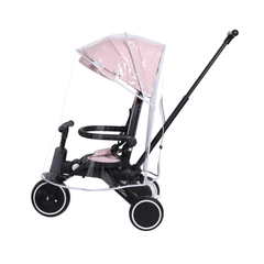 Xplor Ultimate 6-in-1 Foldable Trike – Pastel Pink, 10 Months to 4 Years