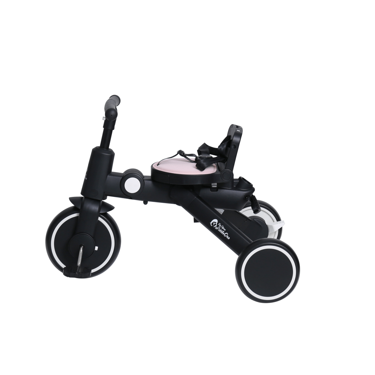 Xplor Ultimate 6-in-1 Foldable Trike – Pastel Pink, 10 Months to 4 Years