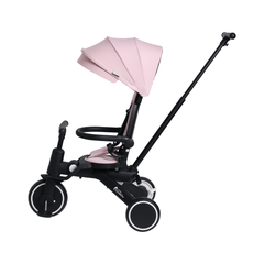Xplor Ultimate 6-in-1 Foldable Trike – Pastel Pink, 10 Months to 4 Years
