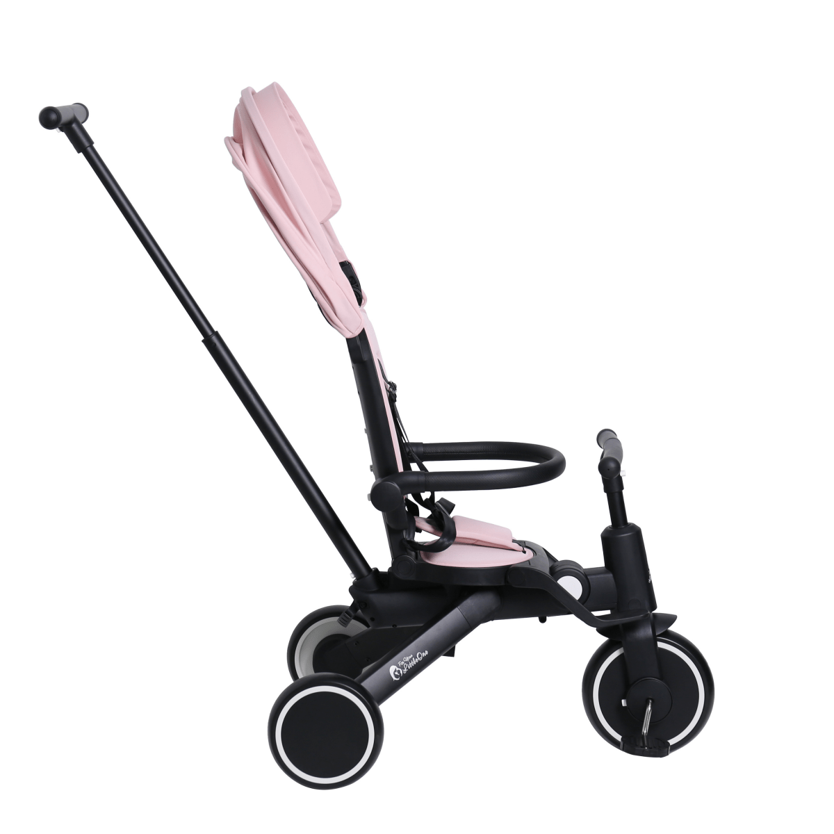 Xplor Ultimate 6-in-1 Foldable Trike – Pastel Pink, 10 Months to 4 Years