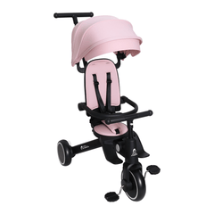 Xplor Plus 6-in-1 Foldable Trike – Pastel Pink, 10 Months to 4 Years