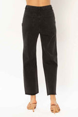 Amuse Society Women's Gabi Cropped Flare Jeans, Non-Stretch Cotton