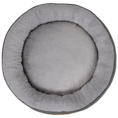 Ralph & Co Balmoral Grey Herringbone Donut Dog Bed
