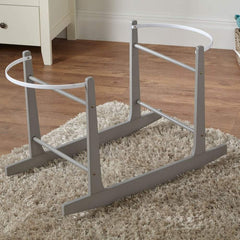 Moses Basket Rocking Stand – Grey, Fits Standard Moses Baskets