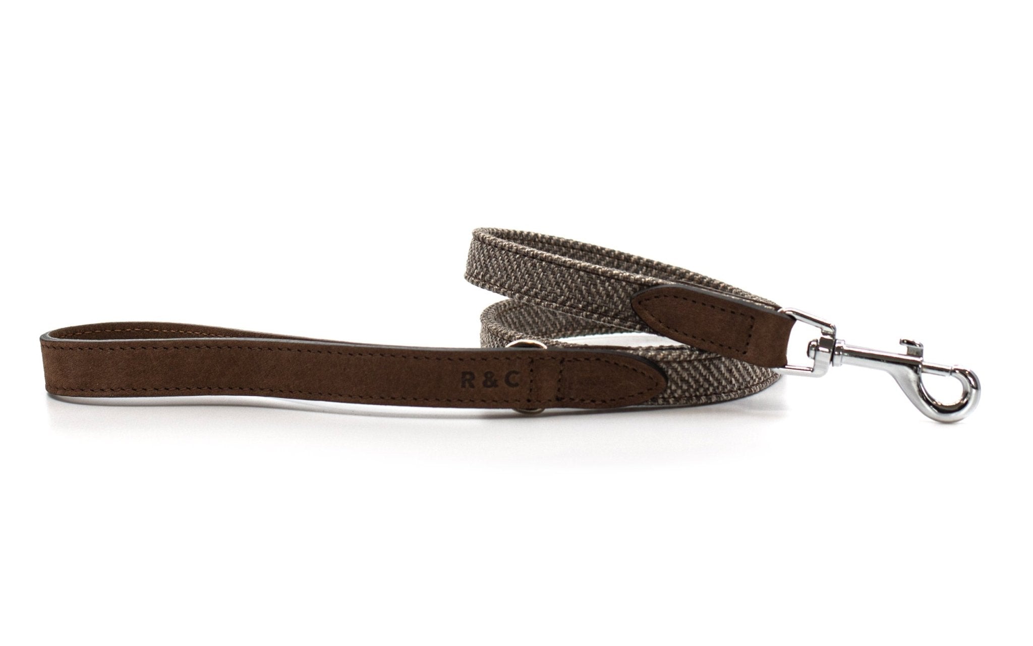 Ralph & Co Lincoln Tweed & Leather Dog Lead