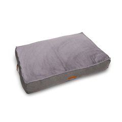 Ralph & Co Balmoral Grey Herringbone Flat Pillow Dog Bed