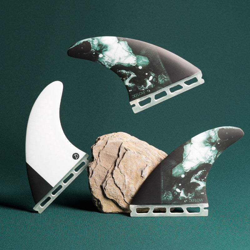 Deflow Highline Thruster Fins, Honeycomb for Small Surf