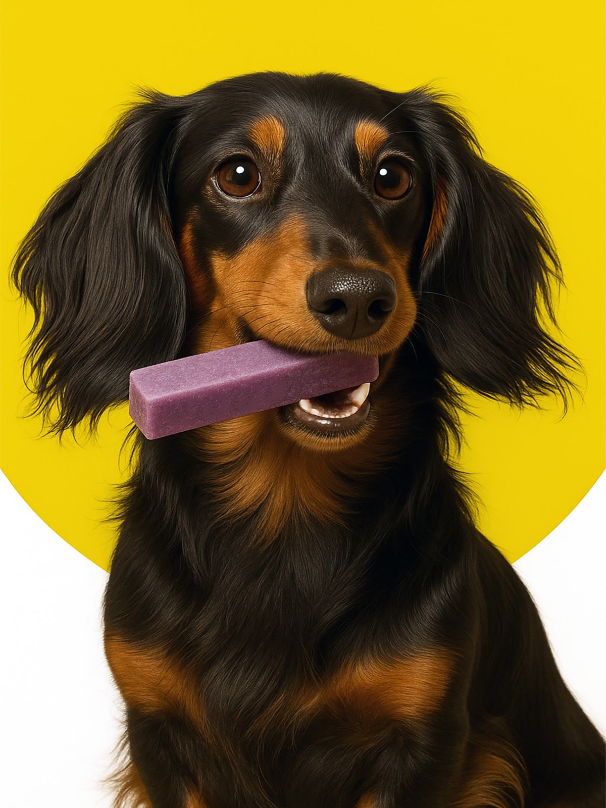 Blueberry Yak Dog Chew – Long Lasting Himalayan Milk Chew, Medium to XL