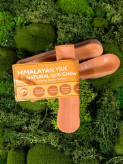 Peanut Butter Yak Dog Chew – Long Lasting Himalayan Milk Chew, Medium to XL